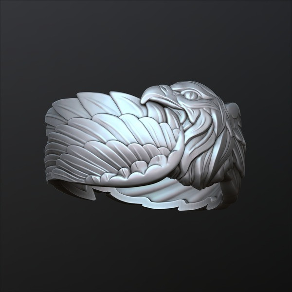 Eagle Ring 3D print model