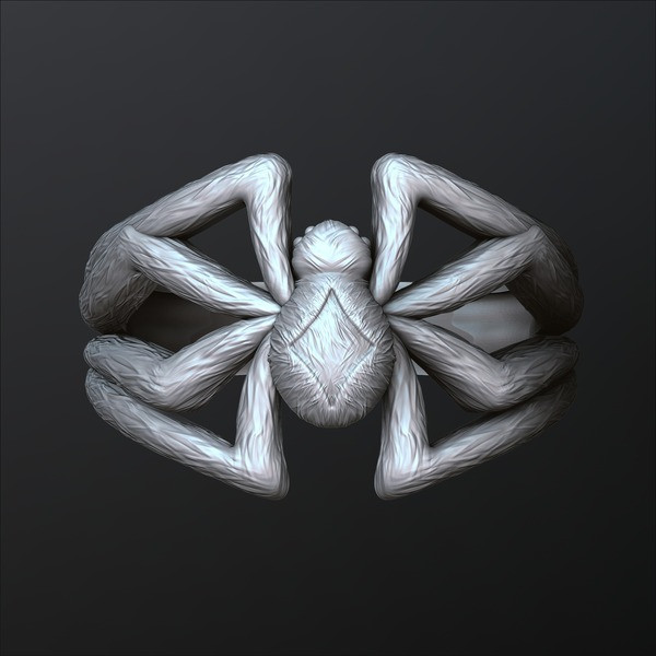 Spider Ring 3D print model